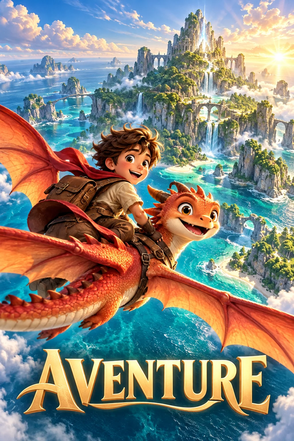 Affiche originale de l’univers aventure