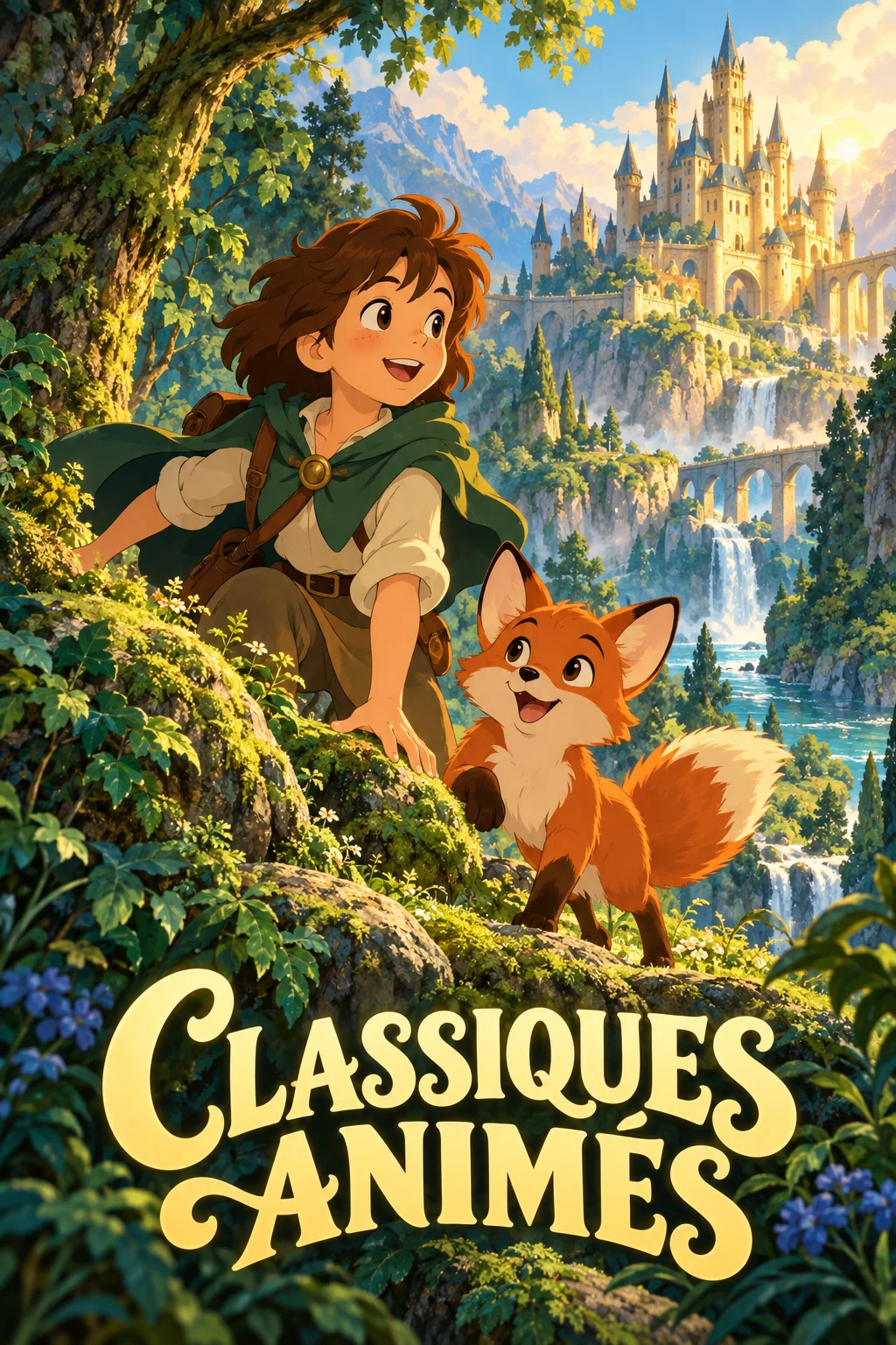 Affiche originale de l’univers classiques animés