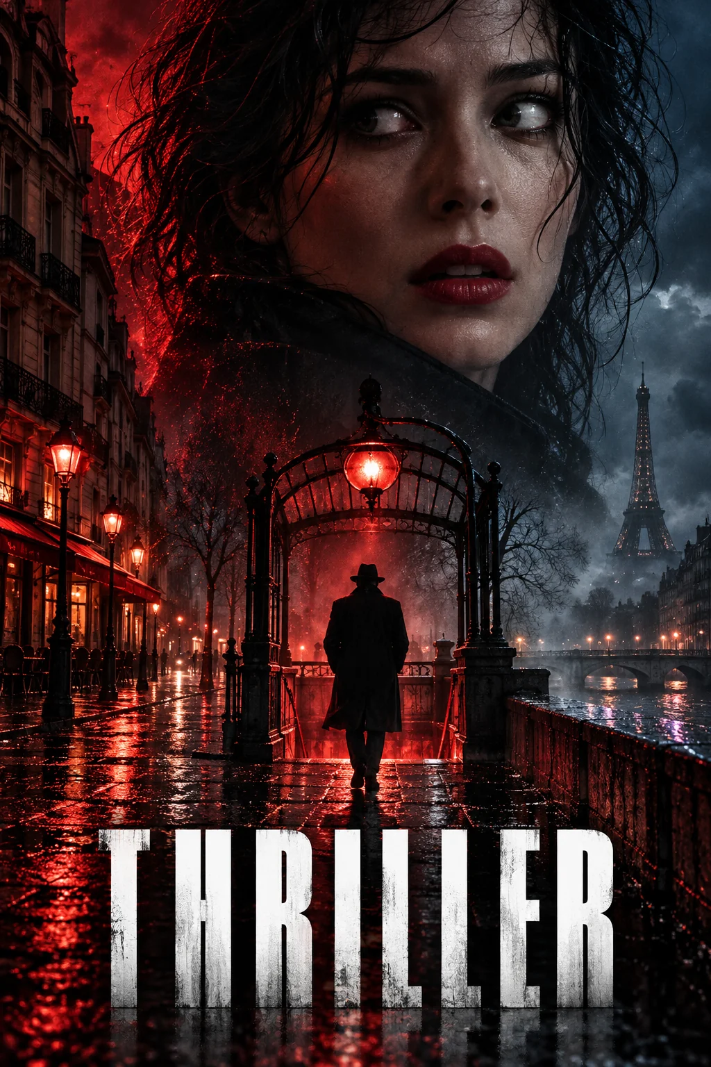 Affiche originale de l’univers thriller